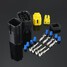 Pin Way Kit Electrical Wire Connector Plug Truck Marine Car Male Female Terminals - 10