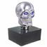 Auto Car Universal Chrome Skull Gear Stick Shift Knob Lever Manual - 2