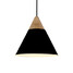 Mordern White Droplight Wooden Finish Aluminum - 3