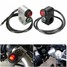On-off Switch Signal Light Motorcycle Handlebar Compass Headlight 12V 16A 22mm - 1