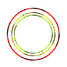 Motorcycle Car Sticker Reflective Green Wheel Rim Universal Bike Decals Tape Stripe Red Yellow - 2