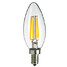 4w Edison Filament 5pcs Led Degree Candle Bulb Warm 400lm E14 - 4