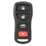 Keyless Nissan Car Case Shell FX35 4 Buttons Remote Key - 1