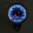 Speedometer Odometer Backlight Gauge Blue White Universal Motorcycle LED - 8