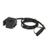 Tie Adapter Ports SAE 5V 2.1A Waterproof Motorcycle Dual USB Charging Belt - 3