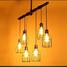 Cafe Chandelier Nordic Personality Creative Art Pipes - 2