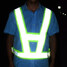 Stripe Reflective Safety High Visibility Traffic Security Vest Gear - 3