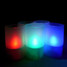 Color Changing Rechargeable Led Flameless Candle Lamp Solar Powered - 2