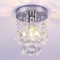 Crystal Home Lighting Foyer Flush Mount Entry Hallway Modern Restaurant - 3