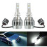 3000K Pair Fog 40W 3000LM Type Replacement LED Bulb White Headlight Lamp - 1