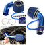 Performance Induction Air Intake Filter System Pipe Hose Cold Universal - 2