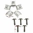 BMW E39 5Sets Clamps Clips Fasteners E38 Gearbox Transmission Engine - 4