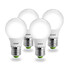 E26/e27 Led Globe Bulbs 5w 400-450 Ac 100-240 V Smd G60 4 Pcs - 1