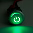 12V 22mm Green Power Push Button Autolock LED ON OFF Switch 2Pcs - 11