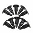 Retainer Bumper Clips Fastener Trims HYUNDAI Elantra 10pcs Front Rear Plastic Car Hood - 4