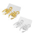 2pcs Motorcycle Fairing Scorpion Gas Tank Gold Decal Sticker 3D Sliver - 6