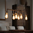 Lamp Vintage Edison Water Pendant Light Retro Loft Style Pipe Industrial - 7