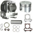 Bore Scooter Moped Big Cylinder 139QMB 80cc GY6 50cc Kit Rings - 1