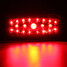 12V DC Tail Brake Stop Light Lamp Rack Card Indicator Universal Motorcycle LED Red Rear - 7