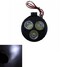 Motorcycle Super Bright Headlight LED Thin Section 12V 9W Sun Lamp Spotlights Three Small - 1