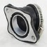 Intake Pipe Fittings Angled Motorcycle Dirt Bike Rubber Adapter Connector Carburetor - 1