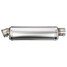 Stainless Steel Universal 38-51mm Motorcycle Exhaust Muffler Pipe - 6