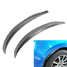 Kits Guard Wheel Carbon Fiber Lip Fender Flares 2Pcs Body Car - 1