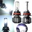 High Xenon White Car Headlight Bulbs 6000K LED 80W Pair Low Beam Light 8000LM - 2