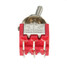 Toggle Switch 2A 250VAC DPDT On-Off-On Red 5A 6 PINs 3 Position 120Vac - 2