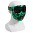 Protect Motorcycle Helmet Lens Green Mask Shield Goggles Full Face Clear Light - 3