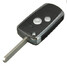 Shell for Honda Civic Accord Flip Key CRV Odyssey 2 Buttons Remote Jazz Black - 1