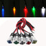 14mm Dual Color LED Pilot 12V Dashboard Panel Indicator Warning Light - 2