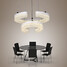 Crystal Modern Rings Pendant Light Shape Lamp Led - 1