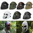 Full Face Mask Skull Eye Paintball War Game Hunting Mesh - 1
