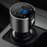 Car Kit USB Charger Wireless Bluetooth Handsfree FM Transmitter Radio MP3 Player - 5