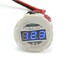 12V-24V Motorcycle Panel Voltmeter Waterproof Digital LED Volt Clear Car Meter Gauge - 2