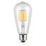 Cob Ac 220-240 V Warm White 1 Pcs E26/e27 Led Filament Bulbs 12w St64 - 1