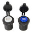 Car Charger Adapter 5V 2.1A USB Port DC12-24V Waterproof Indicator Light - 2