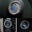 Ring Stop Sticker Push Button Crystal Engine Start Car - 6
