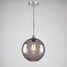 Bubble Design Modern Glass Round Pendant Light Grey - 1