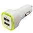 2.1A 1A Tablet USB Port Car Charger Adapter Smartphone Dual LED - 8