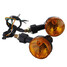 Indicator Lamp Amber Motorcycle Turn Signal Light 1Pair - 4