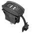 12-24V LED Light USB Charger 2 Port Backlit 3.1A Rocker Switch Panel Dual - 4