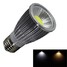 Warm White 7w 3200k Ac 100-240v Spot Lights Led E27 1xcob 6000-6500k - 1