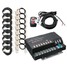 System Kit Way HID Bulbs Emergency Hide 160W 12V 8 Warning Strobe Light Hazard - 1