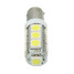 White 5050 Car 5000K Turn Signal Light Bulb BA9S Indicator Lamp LED T4W 13smd - 6