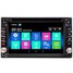 Camera TV 2DIN USB Inch Double Car Stereo DVD Player Bluetooth HD GPS Navigation - 1