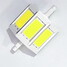 Flood Light 220beam 6w 78mm Ac85-265v Cool White R7s Cob - 1