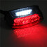 LED Lamp Universal Motorcycle Rear Tail Brake Stop Light Number Plate - 10