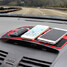 Phone 17cm Anti-slip Dashboard Soft Car Sunglasses Mat Pad Mat Key - 2